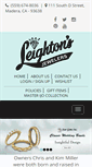 Mobile Screenshot of leightonsjewelers.com